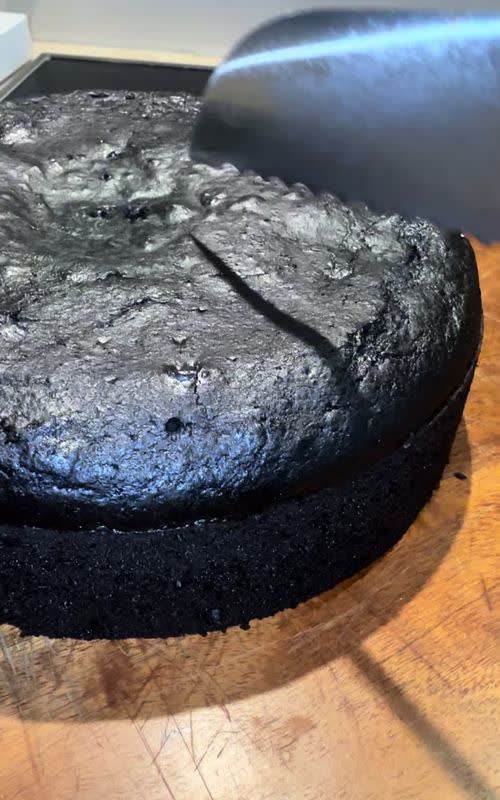 Okay, so I need you guys to help. This is my third time attempting to bake a fudgy chocolate cake. - TikTok hook example