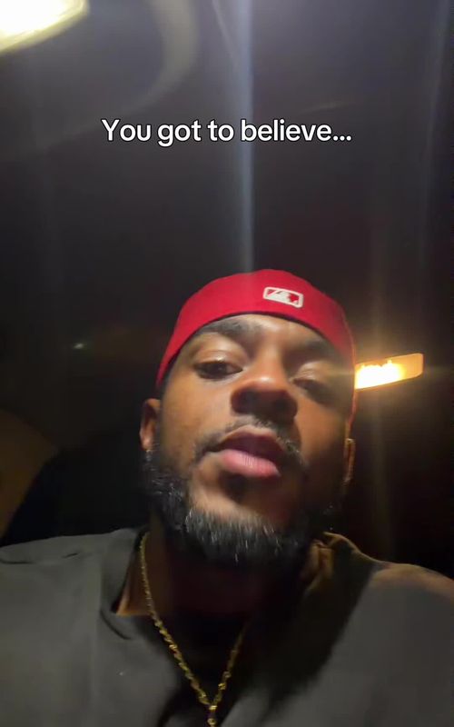 I don't know who this message is for who need to hear this, but there's so much power in believing everything gonna work out. - TikTok hook example