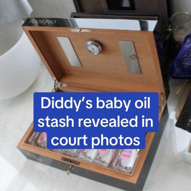 More photos of damning evidence against Sean 'Diddy' Combs came to light on Thursday, including some showcasing hundreds of bottles of baby oil in the disgraced rapper's home. Tap the link for the full story on DailyMail.com. Link in bio.  📷 Department of Justice  #news #crime #celebritynews #diddy #diddytrial 
