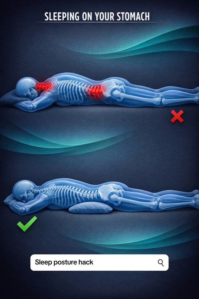 Did you know your sleep position can affect your health and posture? #sleep #posture #Fitness #health #sleepposition 