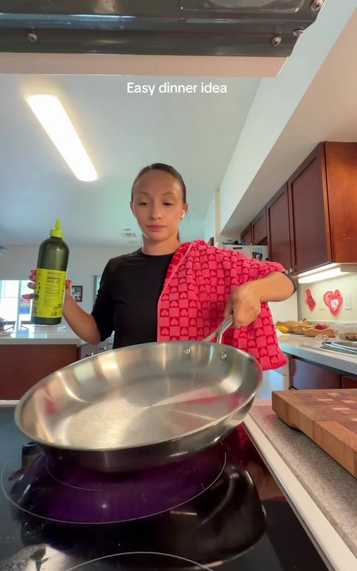 Easy dinner idea - TikTok hook example