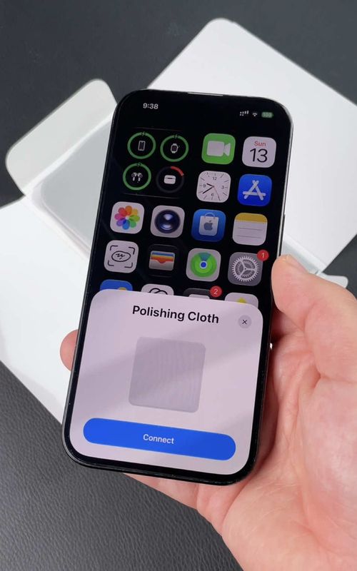 You can now customise your polishing cloth. - TikTok hook example