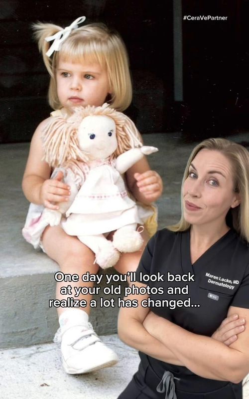 One day you'll look back at your old photos and realize a lot has changed... But some things stayed the same... - TikTok hook example