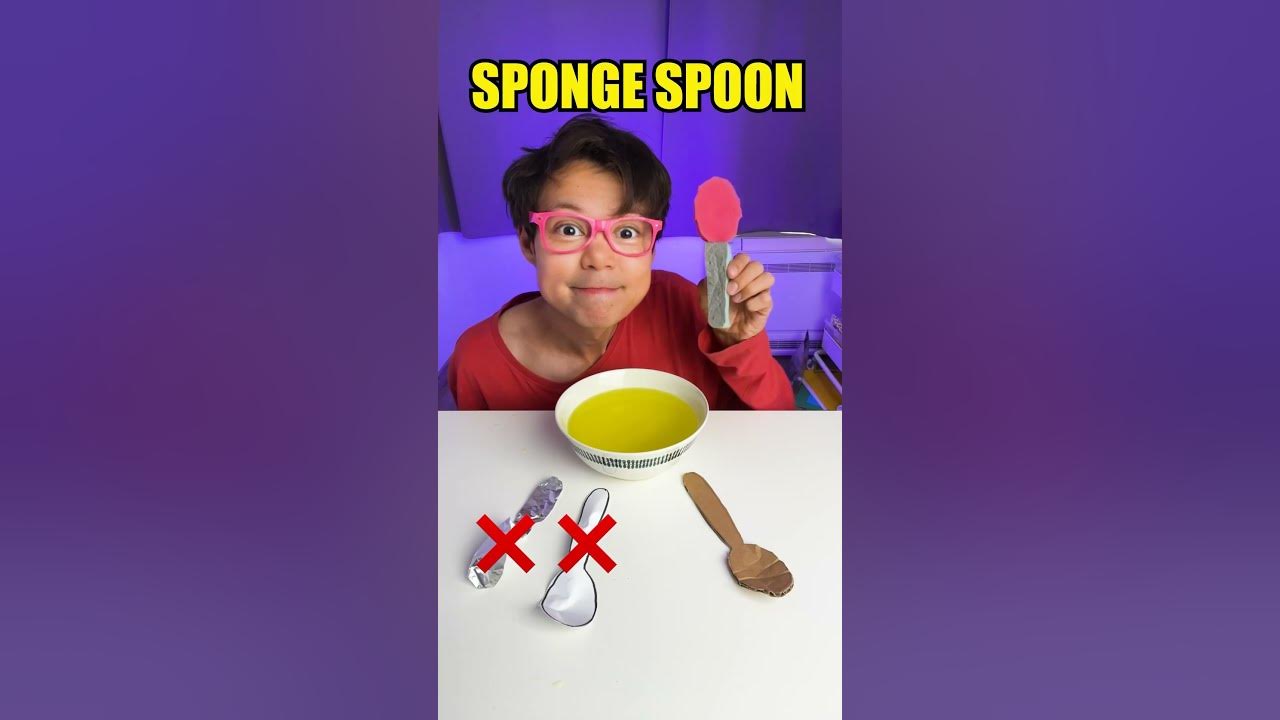 Let's test the spoons! Which one is the best? #kids #fun