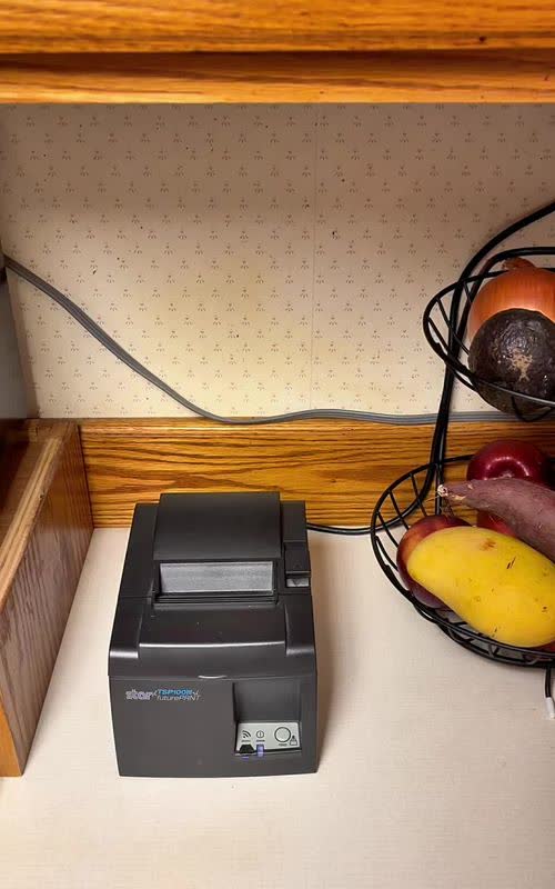 It sounds crazy, but putting a receipt printer in the kitchen changed my life. - TikTok hook example
