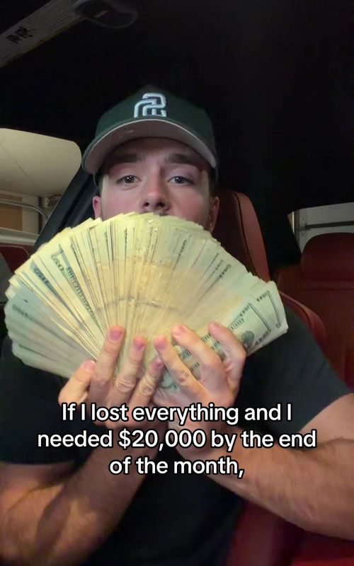 If I lost everything and I needed $20,000 by the end of the month, this is what I would do. - TikTok hook example