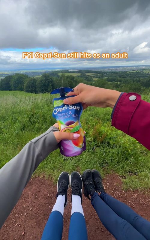 FYI Capri-Sun still hits as an adult - TikTok hook example