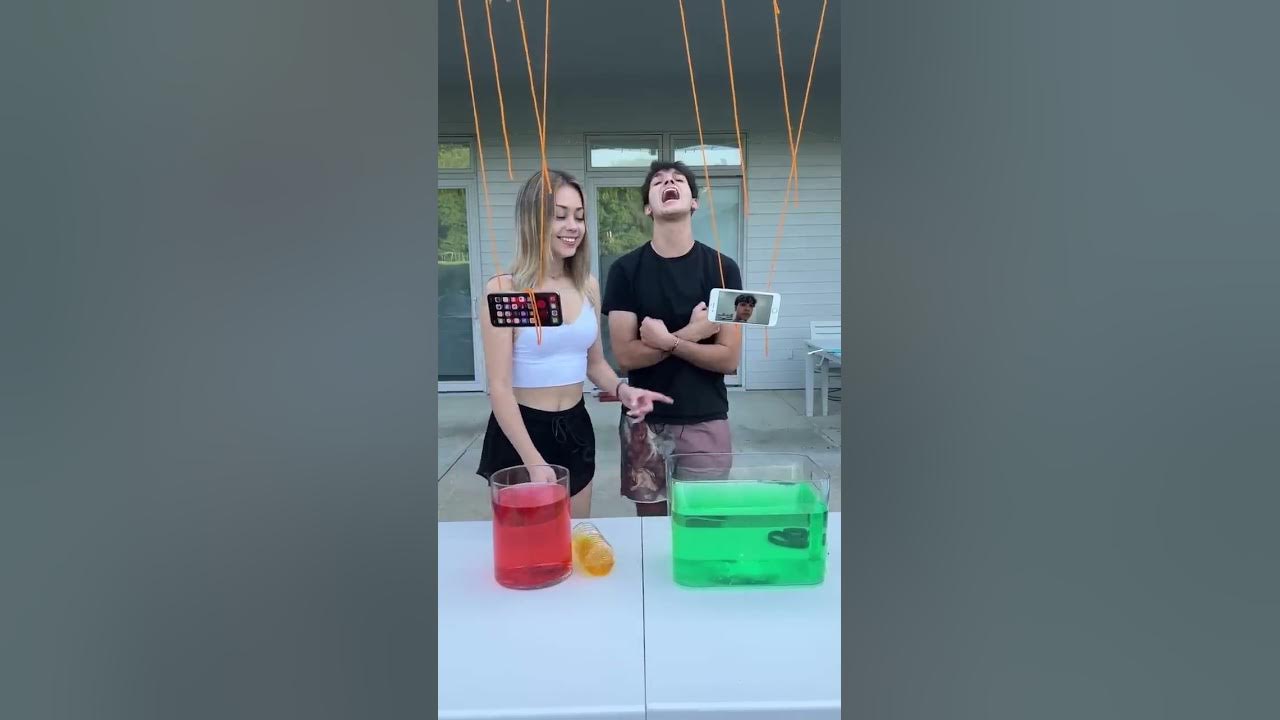 Water bottle flip challenge
