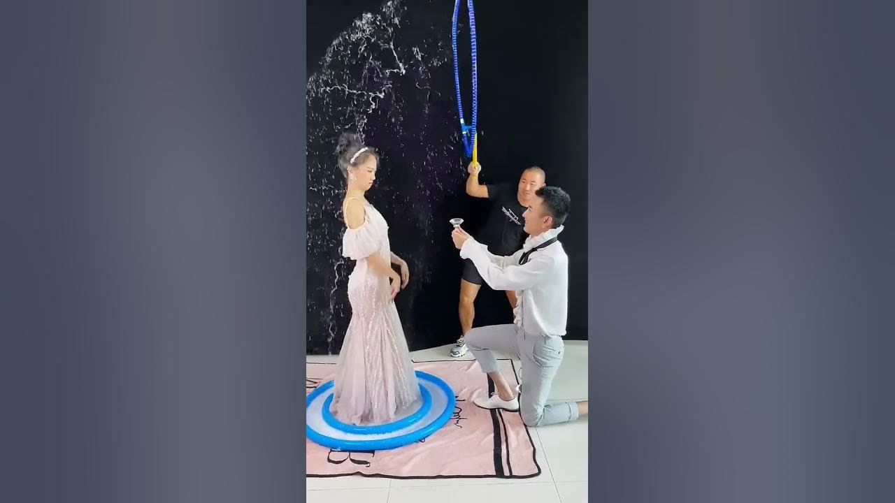 Wedding behind the scenes photography