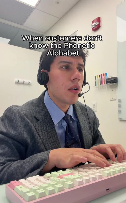 When customers don't know the Phonetic Alphabet - TikTok hook example