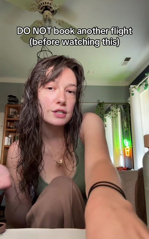 DO NOT book another flight (before watching this) - TikTok hook example