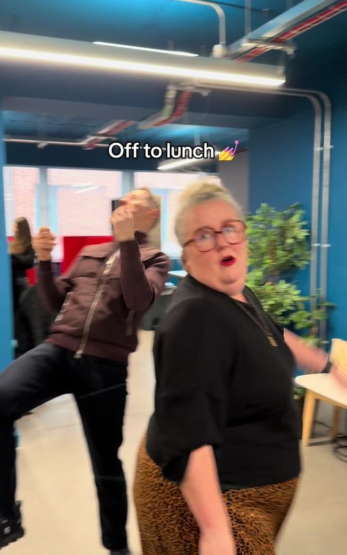 Don't let your colleagues ruin your day - TikTok hook example