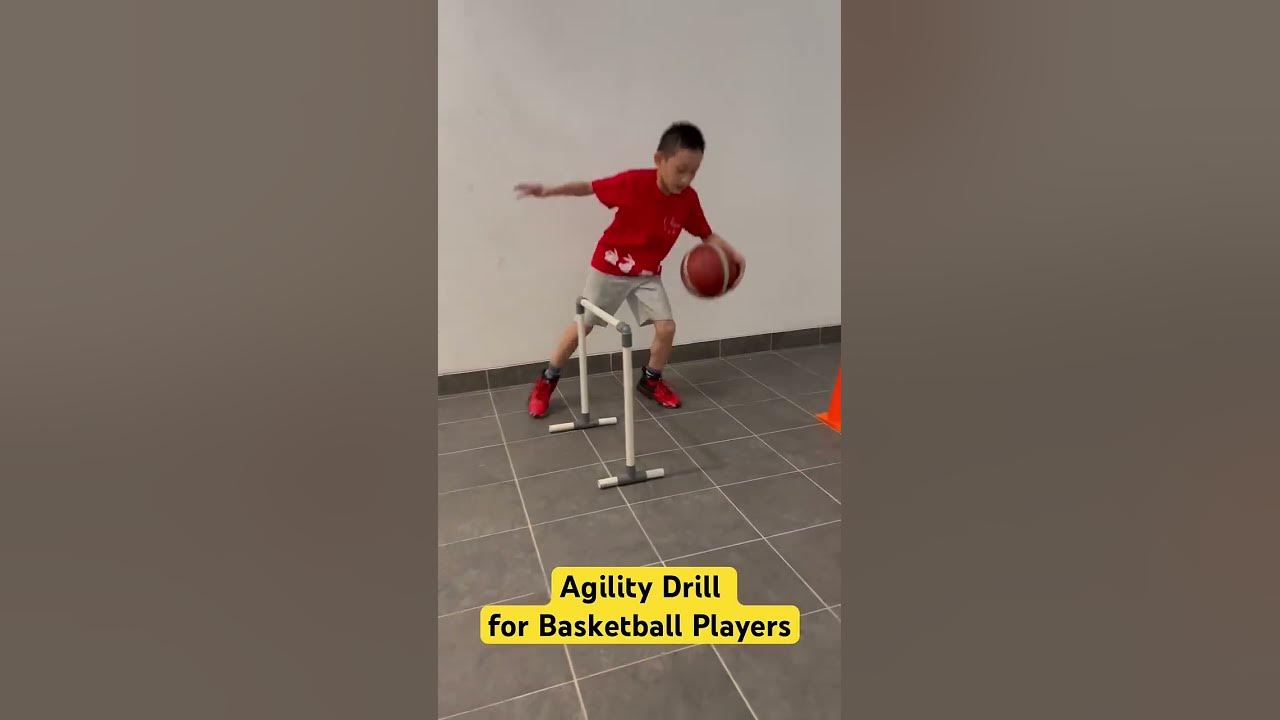 Agility Drill using Cones and Ladder to Improve Speed and Explosive Power for 8 years old Kids