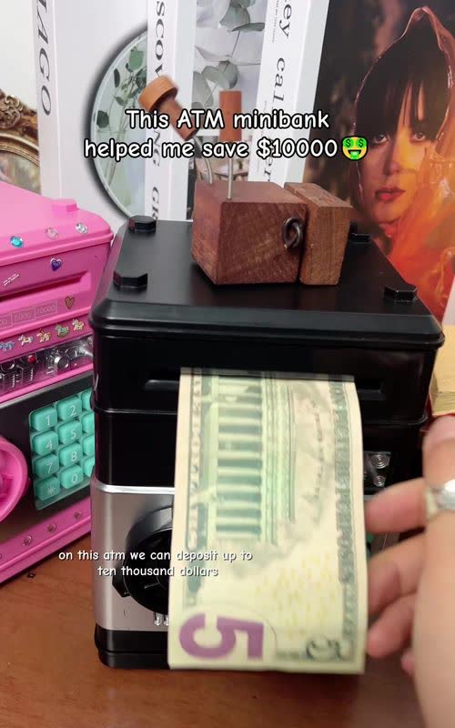 This ATM minibank helped me save $10000 - TikTok hook example