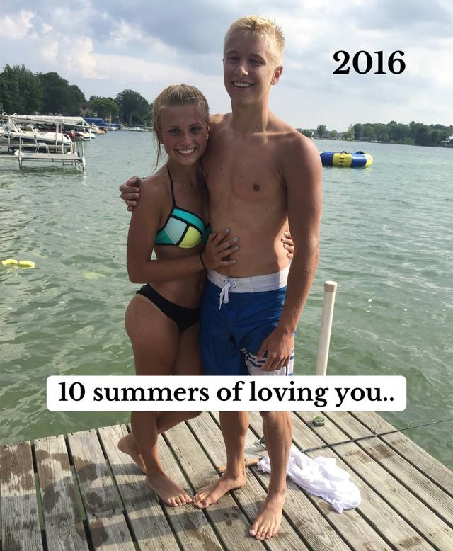 #lake #couple #throwback #Love #fyp #trending @Adam DeShone 