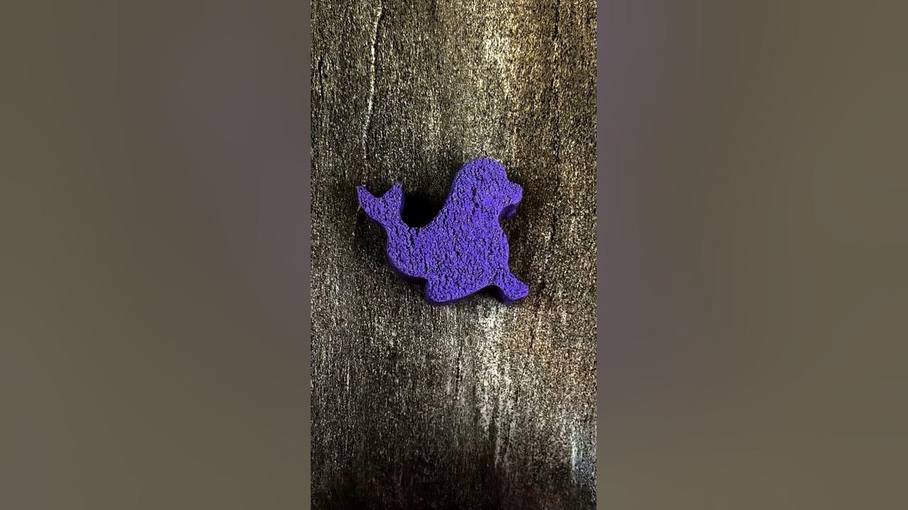 I Made a Seal from Space Kinetic Sand